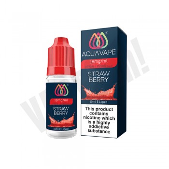 AQUA VAPE 50/50 - Strawberry -  10ml